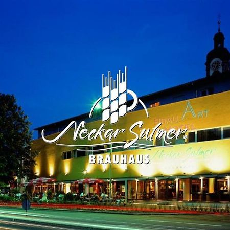 Brau Art Hotel Neckarsulm Bagian luar foto