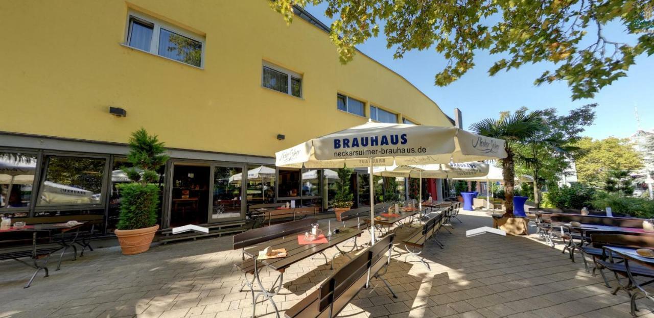 Brau Art Hotel Neckarsulm Bagian luar foto