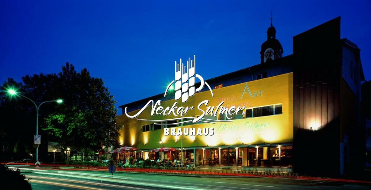 Brau Art Hotel Neckarsulm Bagian luar foto